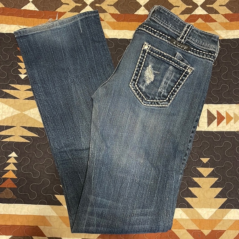 Women’s Cowgirl Tuff bootcut jeans 27x37